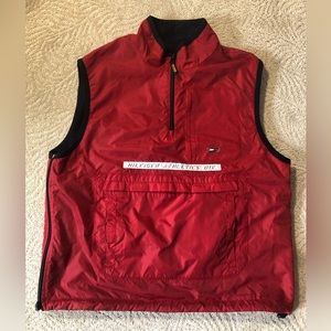 90’s Tommy Hilfiger Athletic Department reversible vest